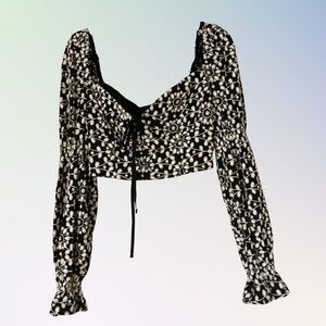 Bardot Embroidered Floral Blouse